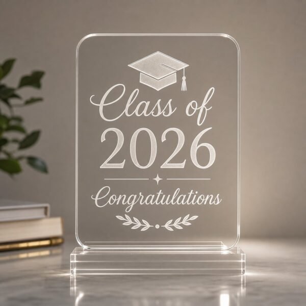 Custom Graduation Acrylic Plaque